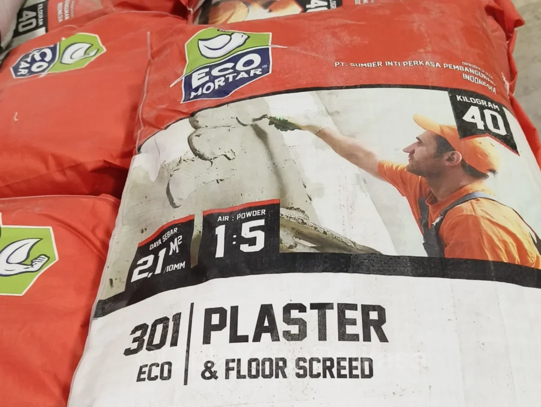 Plester merk Eco Mortar Gresik, Jawa Timur, Indonesia - Cipta Yakin Perkasa